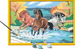 CREART KIDS31X21CMHORDE DE CHEVAUX