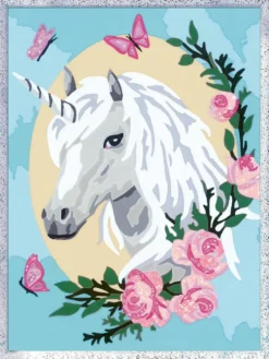 CREART KIDS18X24CMLICORNE FLEURIE