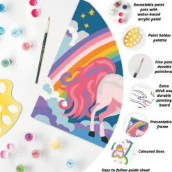 CREART KIDS18X24CMLICORNE NEON