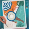 CREART - PEINTURE PAR NUMERO - 24 X 30 CM - POOL TIME