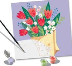 CREART - 20X20CM - BOUQUET DE TULIPES