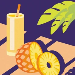 CREART - 20X20CM - DRINK PINEAPPLE