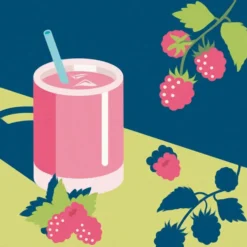 CREART - 20X20CM - DRINK RASPBERRY