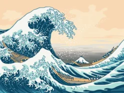 CREART 30X40CM LA GRANDE VAGUE