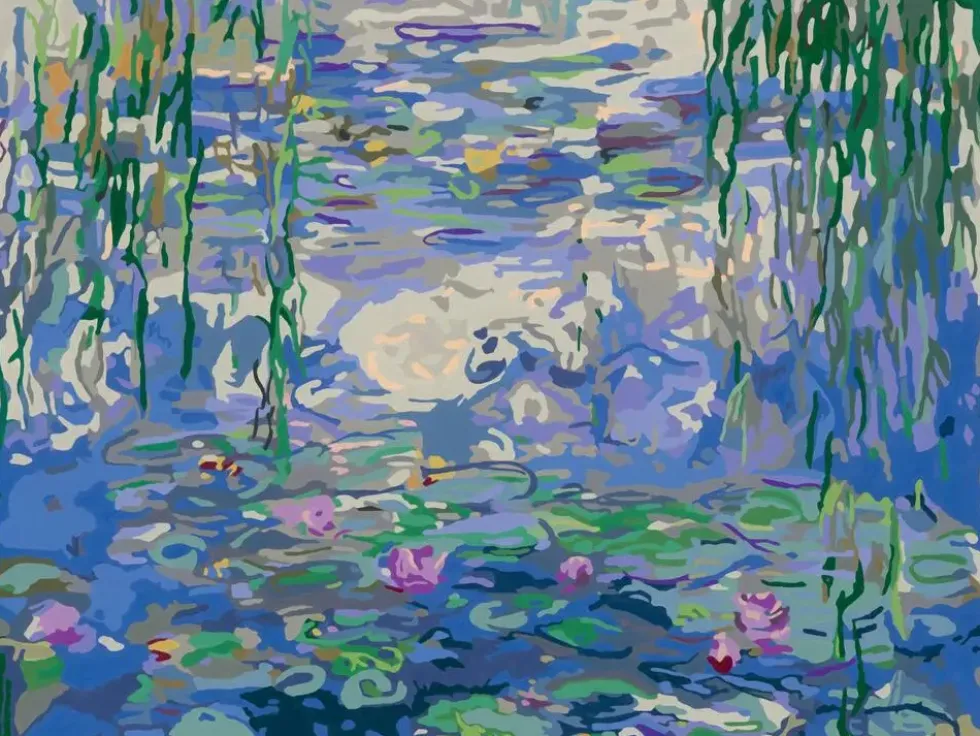 CREART - 30X40 CM - MONET - WATERLILIES