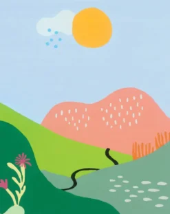 CREART - 24X30 CM - MOUNTAINS