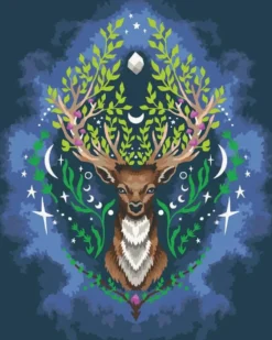 CREART - 24X30 CM - MYSTIC DEER