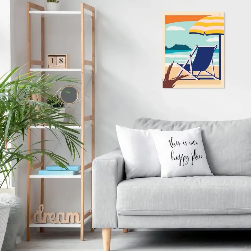 CREART - 24X30CM - RELAX AT THE BEACH