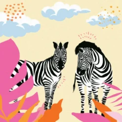 CREART - 20X20 CM - ZEBRE