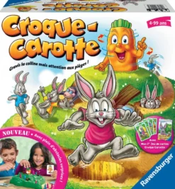 CROQUE CAROTTE ET JEU DE CARTES