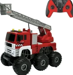 CROSSLANDER® PRO CAMION DE POMPIERS TÉLÉCOMMANDÉ AVEC EFFETS SONORES ET LUMINEUX