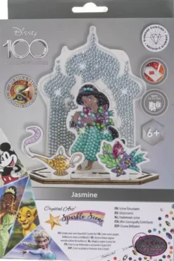 CRYSTAL ART - DISNEY - JASMINE - SCENE 3D