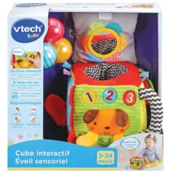 CUBE INTERACTIF EVEIL SENSORIEL