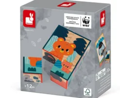 CUBES EN BOIS ANIMAUX
