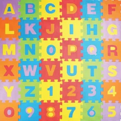 DALLES EN MOUSSE - LETTRES ET NUMEROS