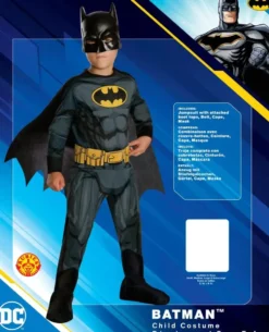 DC COMICS - DEGUISEMENT - BATMAN - TAILLE S 3-4 ANS
