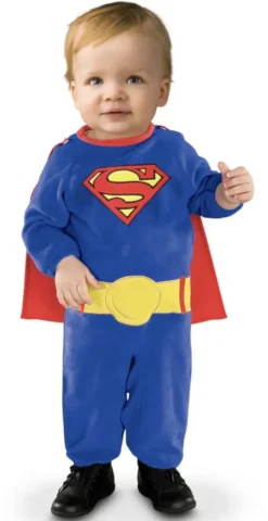 DC COMICS - DEGUISEMENT SUPERMAN TAILLE 2-3 ANS