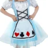 DEGUISEMENT ALICE 2 PIECES TAILLE 116 CM