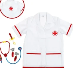 DEGUISEMENT BLOUSE DOCTEUR ET ACCESSOIRES