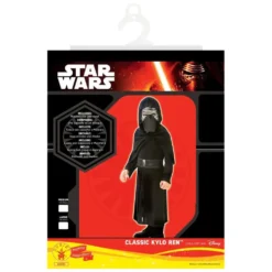DEGUISEMENT CLASSIQUE KYLO REN STAR WARS VII TAILLE M 5-6 ANS