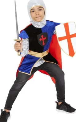 DEGUISEMENT ET ACCESSOIRES CHEVALIER - TAILLE 5-8 ANS