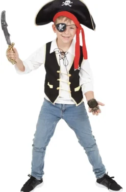 DEGUISEMENT ET ACCESSOIRES PIRATE - TAILLE5-8 ANS