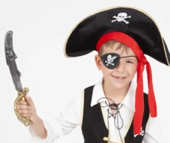 DEGUISEMENT ET ACCESSOIRES PIRATE - TAILLE5-8 ANS