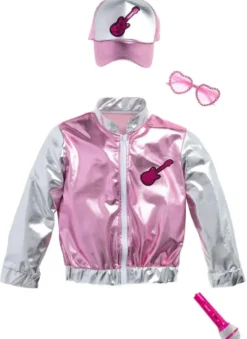 DEGUISEMENT ET ACCESSOIRES POP STAR - TAILLE 5-8 ANS