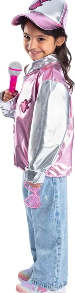 DEGUISEMENT ET ACCESSOIRES POP STAR - TAILLE 5-8 ANS
