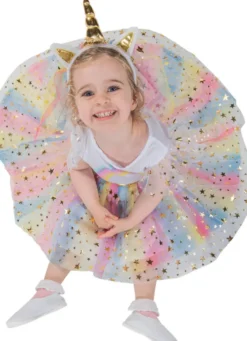 DEGUISEMENT LA PETITE LICORNE TAILLE 3-4 ANS