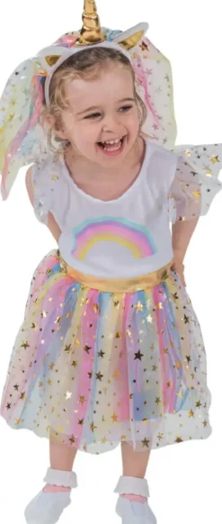 DEGUISEMENT LA PETITE LICORNE TAILLE 5-7 ANS
