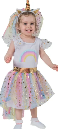 DEGUISEMENT LA PETITE LICORNE TAILLE 5-7 ANS