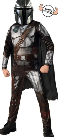 DEGUISEMENT LUXE THE MANDOLORIAN TAILLE XL - 9 - 10 ANS