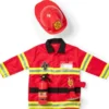 DEGUISEMENT POMPIER+ ACCESSOIRES TAILLE 3-6 ANS