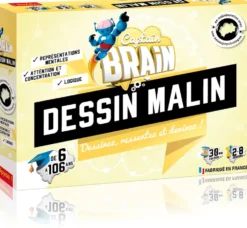 DESSIN MALIN - REPRESENTATION VISIO SPATIALE - 6 A 106 ANS