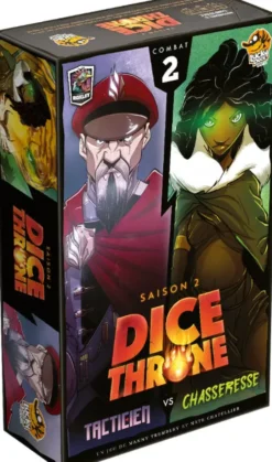 DICE THRONE S2 - TACTICIEN VS CHASSERESSE
