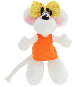 DIDDL -PELUCHE DIDDLINA EN ROBE ORANGE 20CM