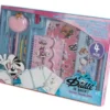 DIDDL - PLUMIER STYLO POMPON CARNET A6 ET AUTOCOLLANTS