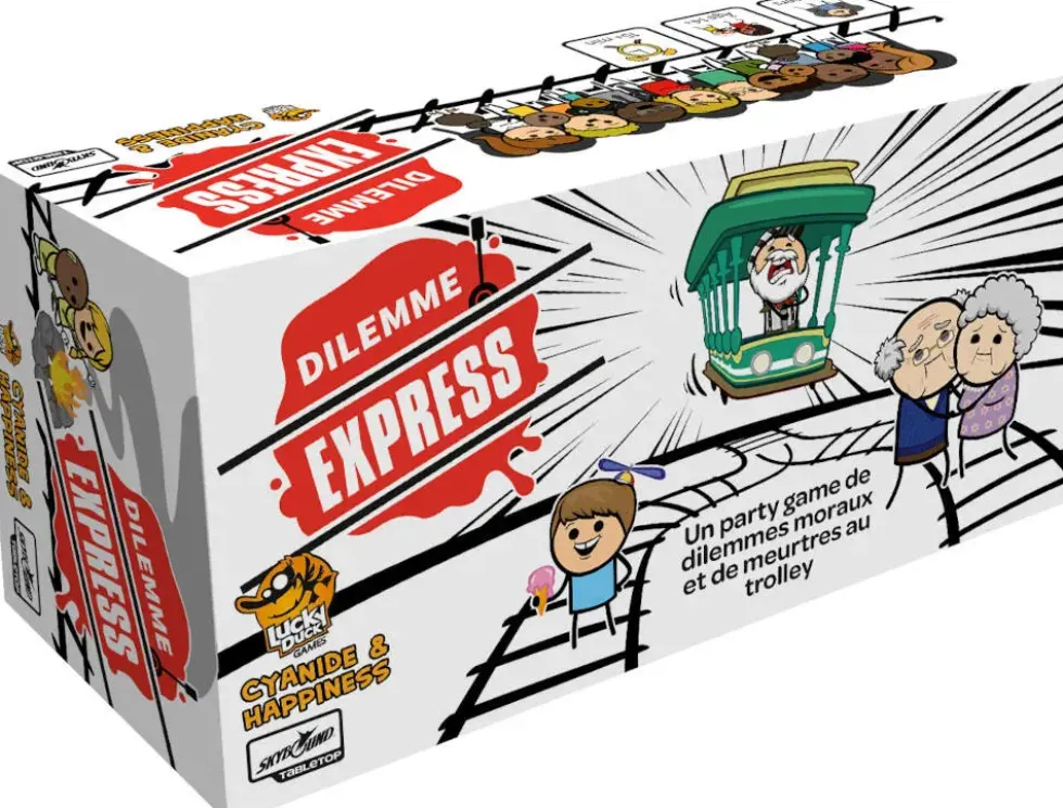 DILEMME EXPRESS - LE JEU DE CARTES