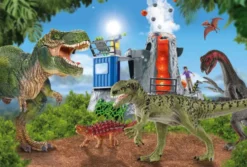 DINOSAURS DINOSAURES PUZZLE 100 PIECES SAICHANIA MINI