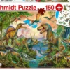 DINOS SAUVAGES -DINOSAURES 150 PIECES