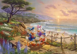 DISNEY, DONALD ET DAISY, A DUCK DAY AFTERNOONPUZZLE 1000 PIECES