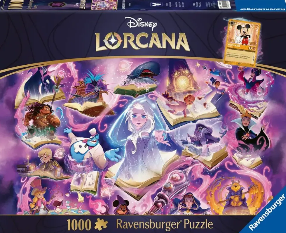DISNEY LORCANA - PUZZLE 1000 PIECES - AMETHYST