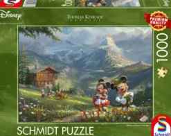 DISNEY, MICKEY ET MINNIE DANS LES ALPES, 1000 PCS
