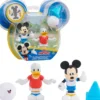 DISNEY MICKEY - 2 FIGURINES ARTICULEES 7.5 CM AVEC ACCESSOIRES -