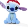 DISNEY - PELUCHE STITCH AVEC CHAPEAU DE NOEL 25 CM