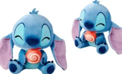 DISNEY - PELUCHE STITCH AVEC SUCETTE 25 CM