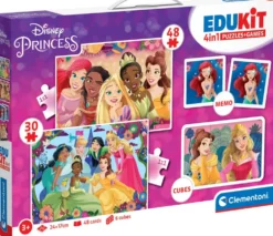 DISNEY PRINCESS - EDUKIT 4 EN 1