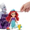 DISNEY PRINCESSES - ARIEL - COFFRET POUPEE ARIEL ET URSULA