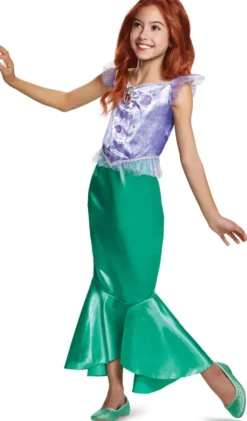 DISNEY PRINCESSES - ARIEL - DEGUISEMENT CLASSIC TAILLE 3-4 ANS